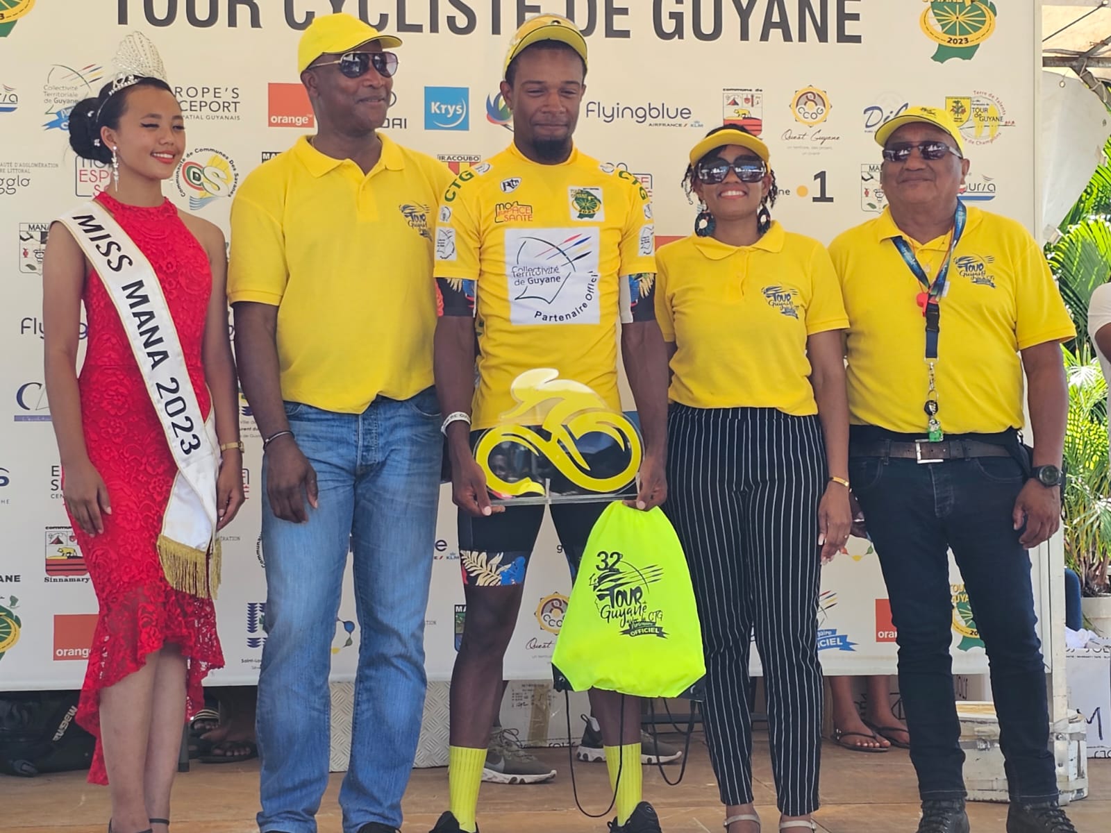 Guyane La 32ième édition du Tour Cycliste APENNTOUCHENOULA