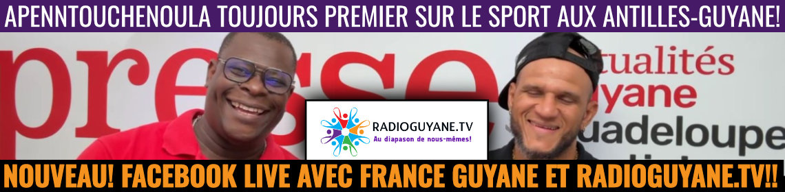 Nouveau, notre web radio, radioguyane.tv