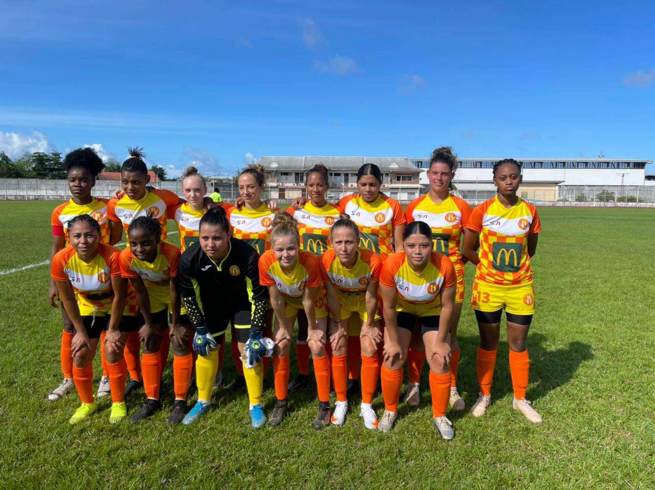 Guyane La Finale De La Coupe Féminine Apenntouchenoula 